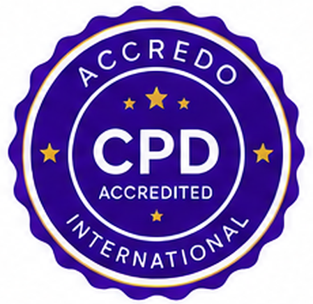 Accredo International CPD Accredited seal