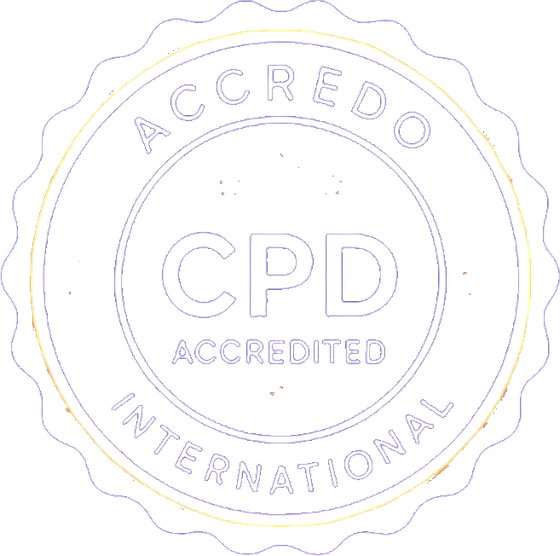 Accredo International CPD Accredited seal